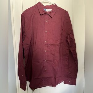 Maroon Slim Fit Shirt